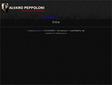 Tablet Screenshot of peppoloni.com